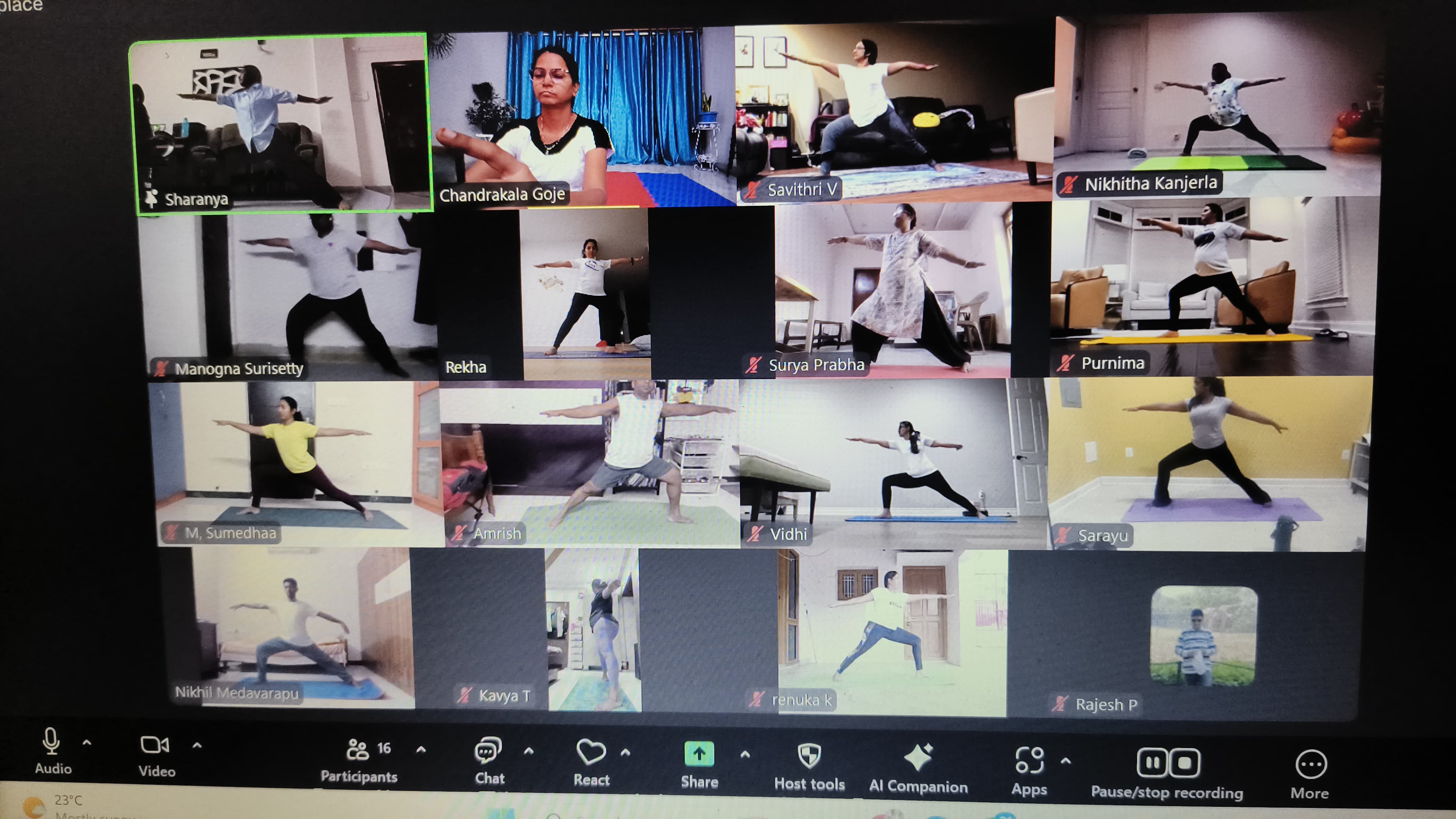 Yoga Practice 9